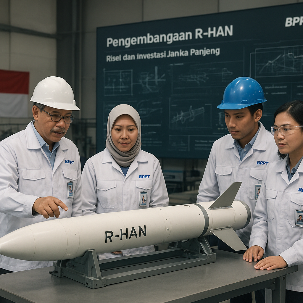 Pengembangan Rudal Pertahanan Udara R-HAN: Langkah Awal Menuju Sistem Pertahanan Berlapis