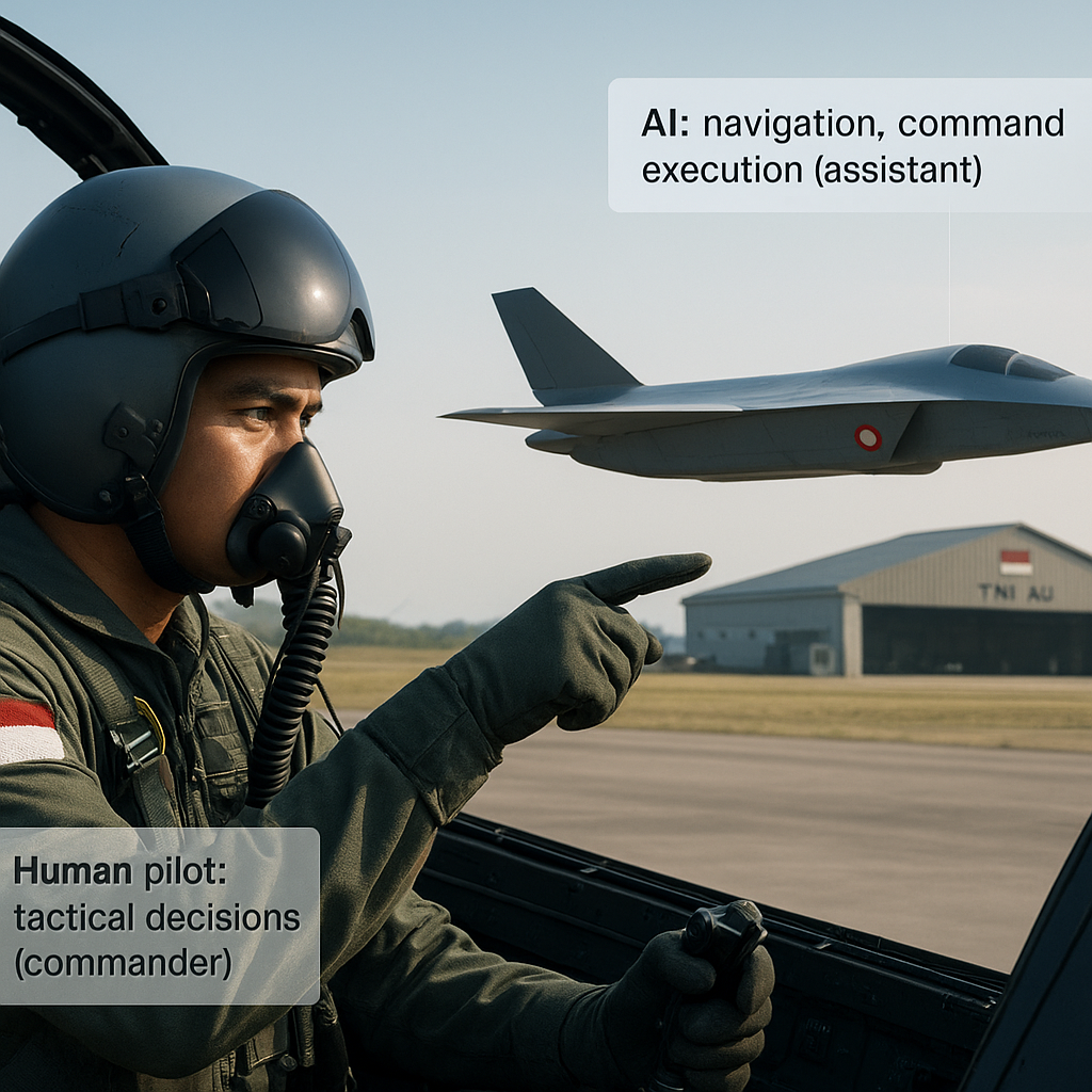 Penggunaan Drone 'Loyal Wingman' TNI AU: AI Akan Gantikan Pilot Manusia?