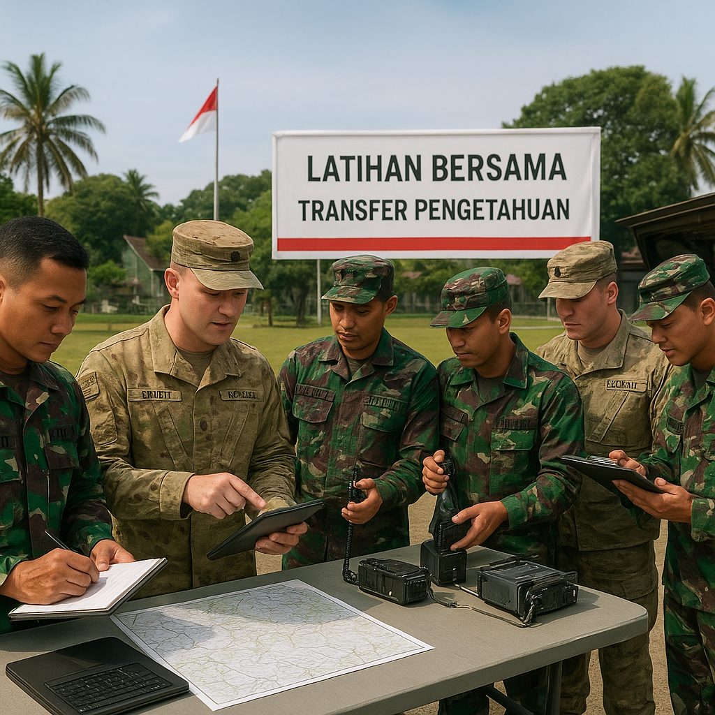 Pelatihan Bersama TNI AD dengan Angkatan Darat AS: Tujuan Transfer Knowledge, Bukan Aliansi Militer