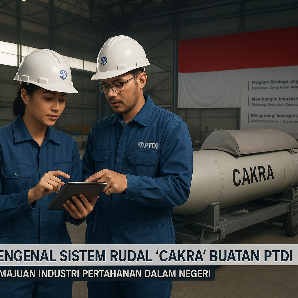 Mengenal Sistem Rudal 'Cakra' Buatan PTDI dan Kemajuan Industri Pertahanan Dalam Negeri