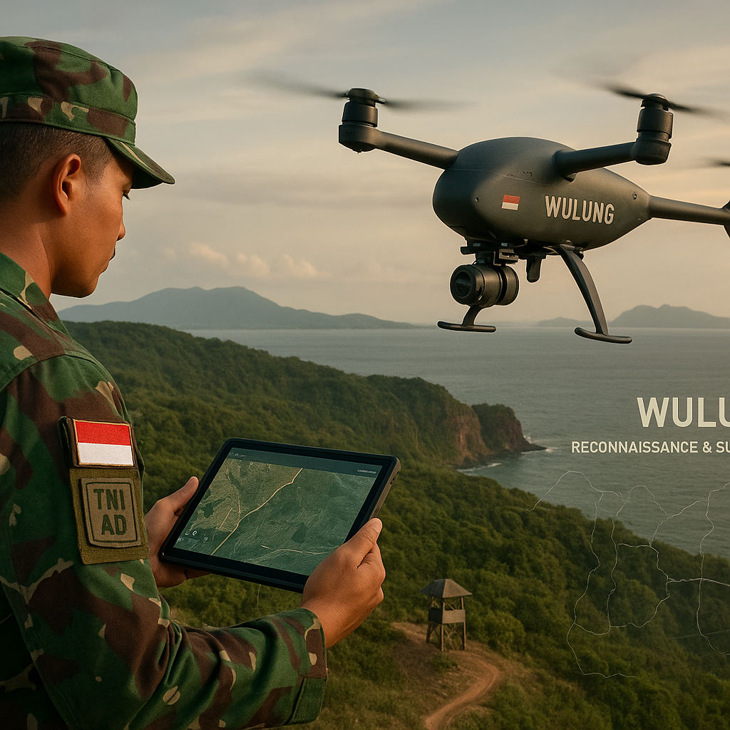 Pengembangan Drone 'Wulung' oleh TNI AD untuk Pengintaian dan Pengawasan Perbatasan