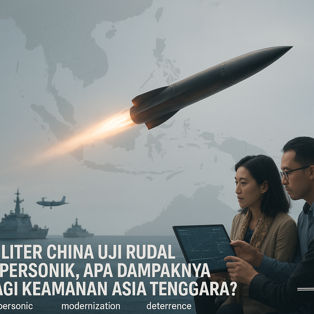 Militer China Uji Rudal Hipersonik, Apa Dampaknya bagi Keamanan Asia Tenggara?