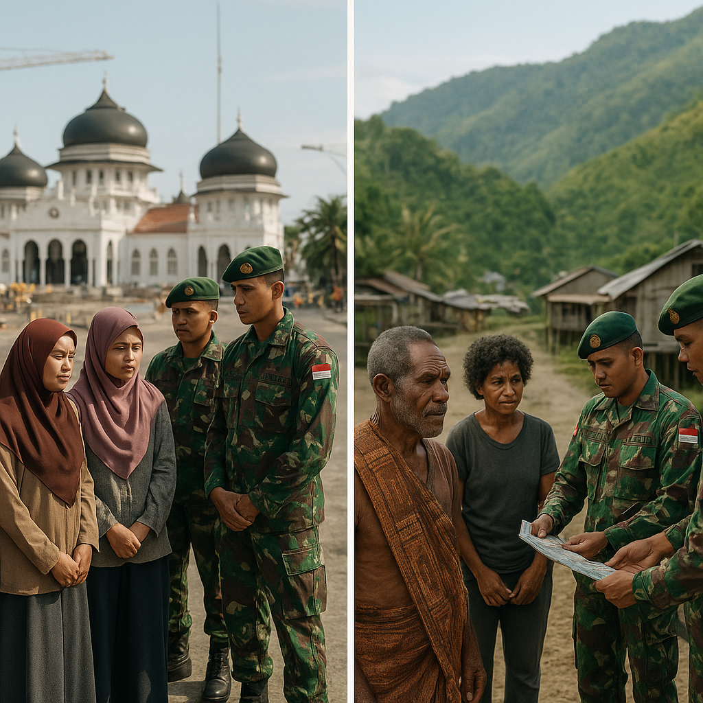 Peningkatan Kehadiran Tentara di Aceh dan Papua: Konteks dan Kekhawatiran