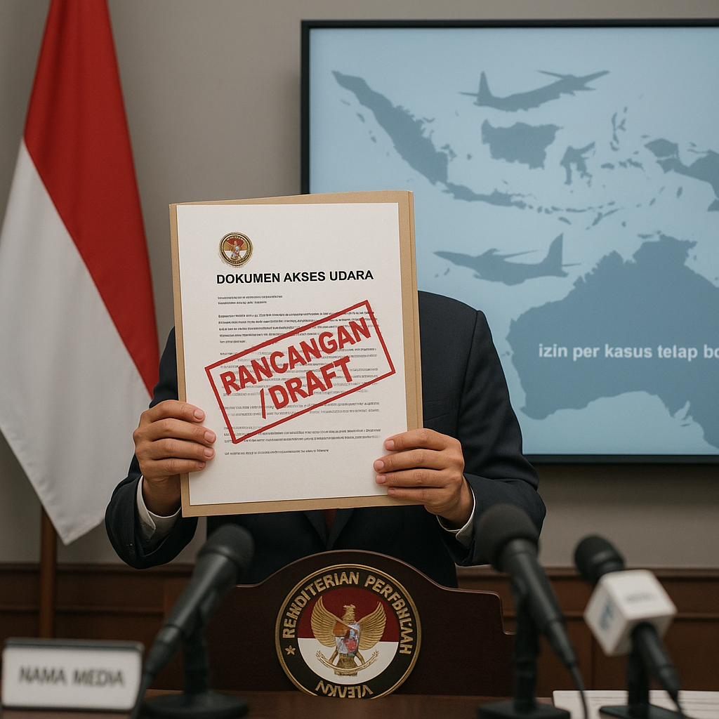 Klarifikasi Kemenhan: Dokumen Akses Udara untuk AS Masih Rancangan, Bukan Kebijakan Final
