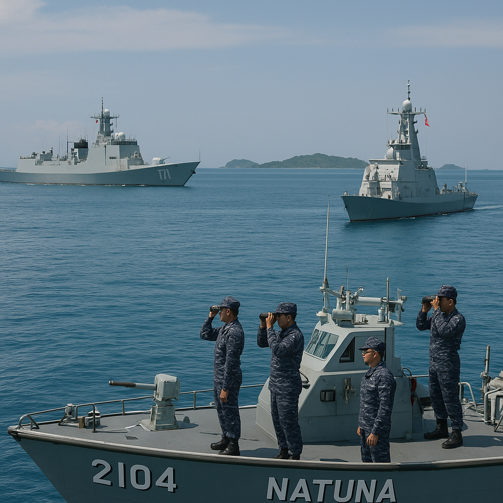 Kapal Perang Tiongkok di Perairan Natuna: Penjelasan Pola Patroli Normal dan Kedaulatan yang Tetap Utuh