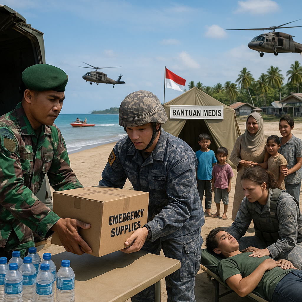 Fakta di Balik Latihan Militer Bersama Indonesia-Amerika Serikat: Fokus Bantuan Kemanusiaan dan Bencana