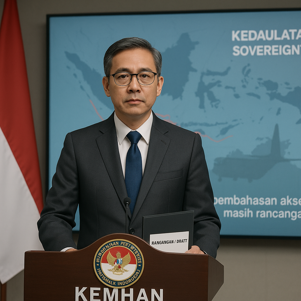 Kemhan Tegaskan Pembahasan Akses Pesawat Militer AS Belum Final dan Kedaulatan Tetap Utama