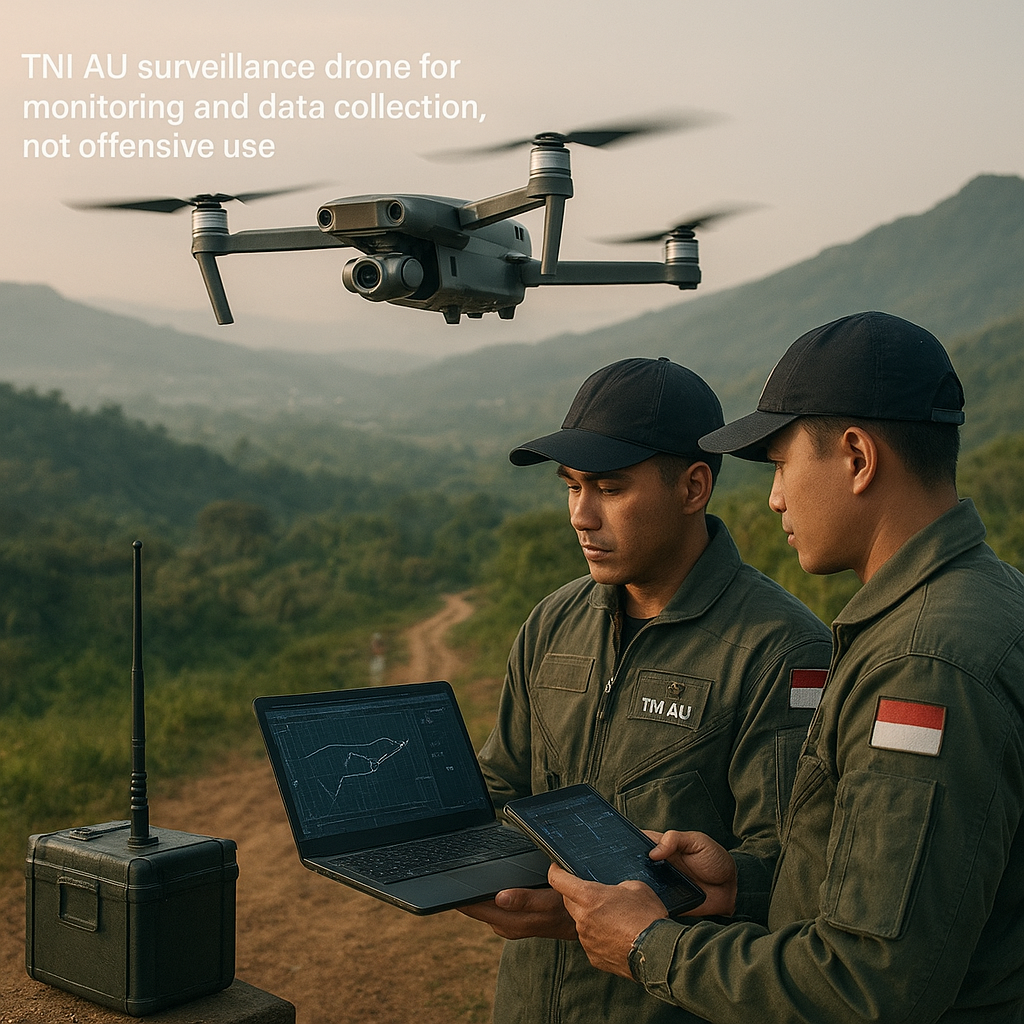 Pengembangan Drone TNI: Untuk Pengawasan dan Data, bukan Senjata Utama