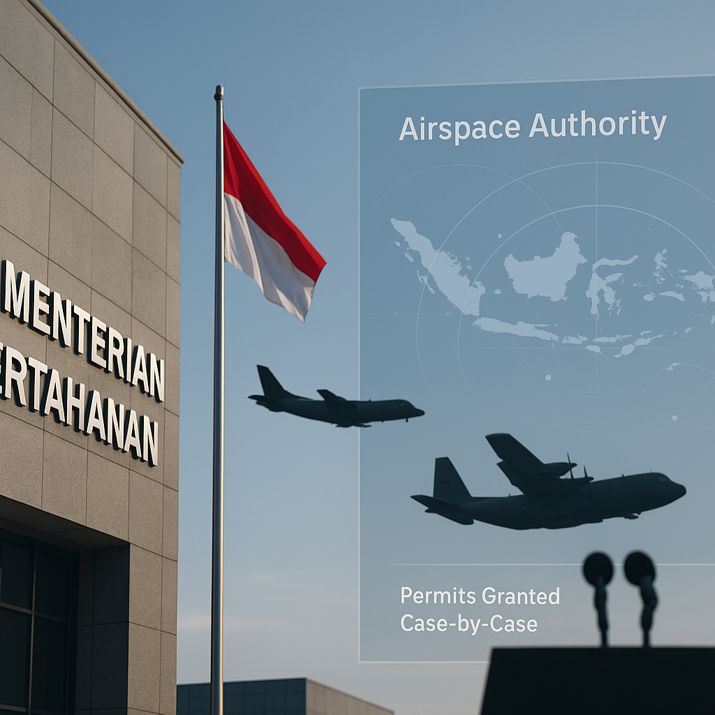 Kemhan Tegaskan Otoritas dan Kontrol Wilayah Udara Sepenuhnya di Tangan Indonesia