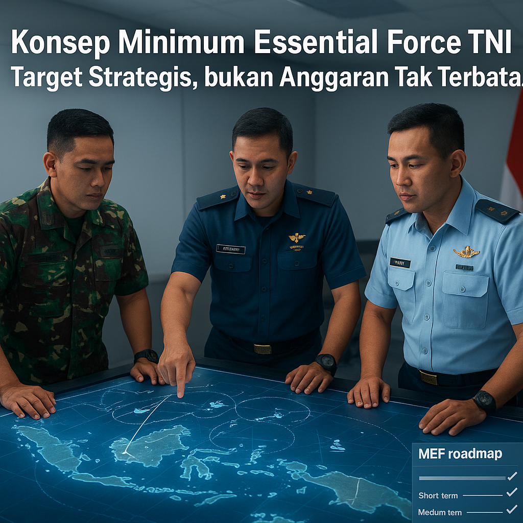 Konsep Minimum Essential Force TNI: Target Strategis, bukan Anggaran Tak Terbatas
