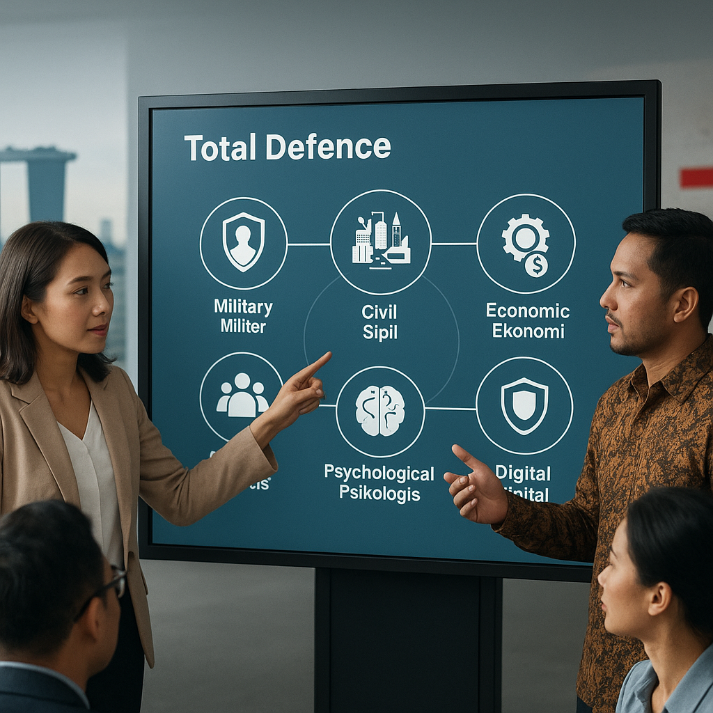 Konsep 'Total Defence' Singapura: Apa yang Bisa Indonesia Pelajari, Bukan Tirani?