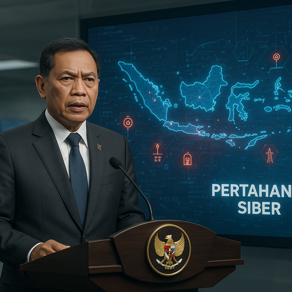 Menhankam Sebut Ancaman Siber sebagai Tantangan Pertahanan Utama Abad 21