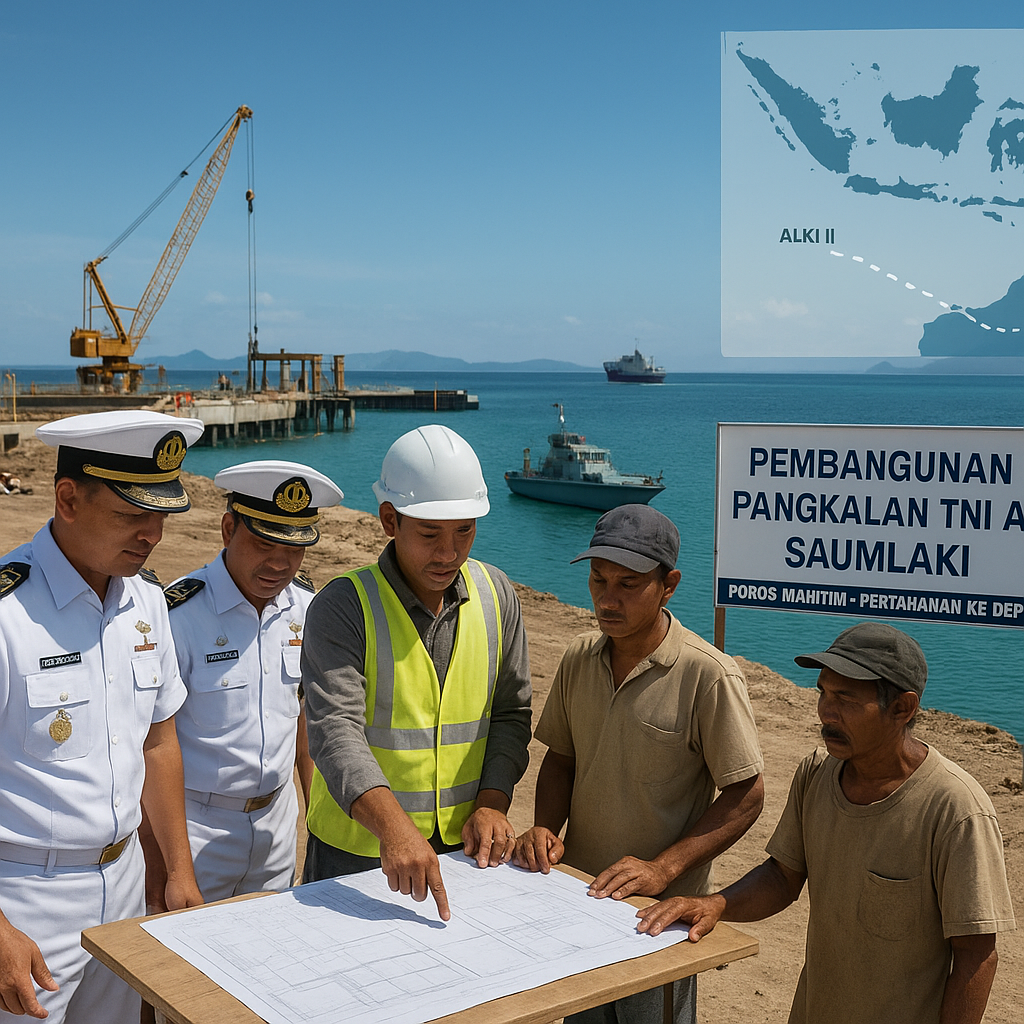 Pembangunan Pangkalan TNI AL di Saumlaki: Wujud Strategi Poros Maritim, Bukan Ekspansi Militer