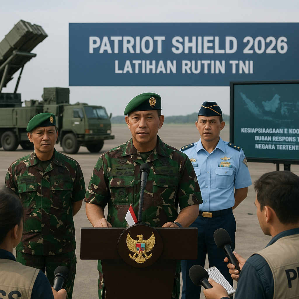 TNI Menegaskan Latihan Patriot Shield Bukan Menunjukkan Ancaman Militer dari Negara Tertentu