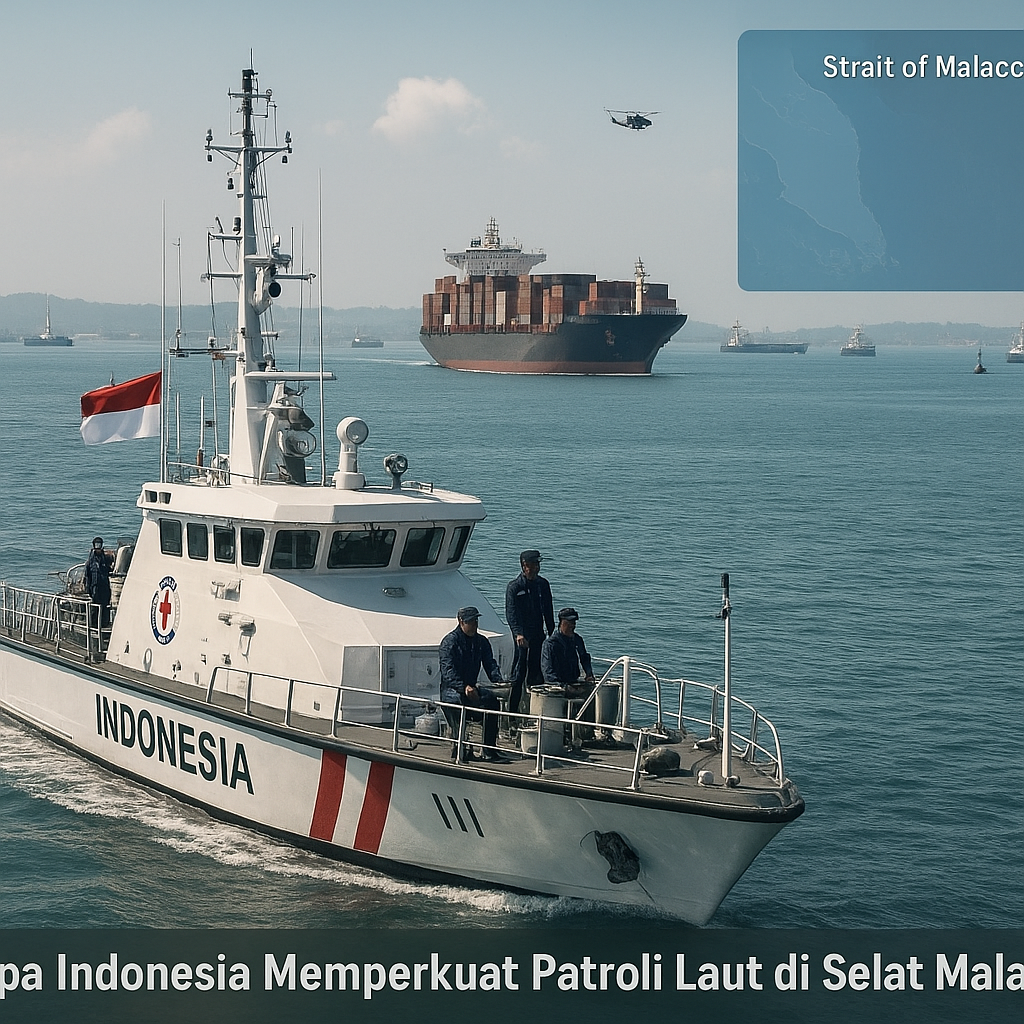 Mengapa Indonesia Memperkuat Patroli Laut di Selat Malaka? Penjelasan Beyond 'Ancaman China'