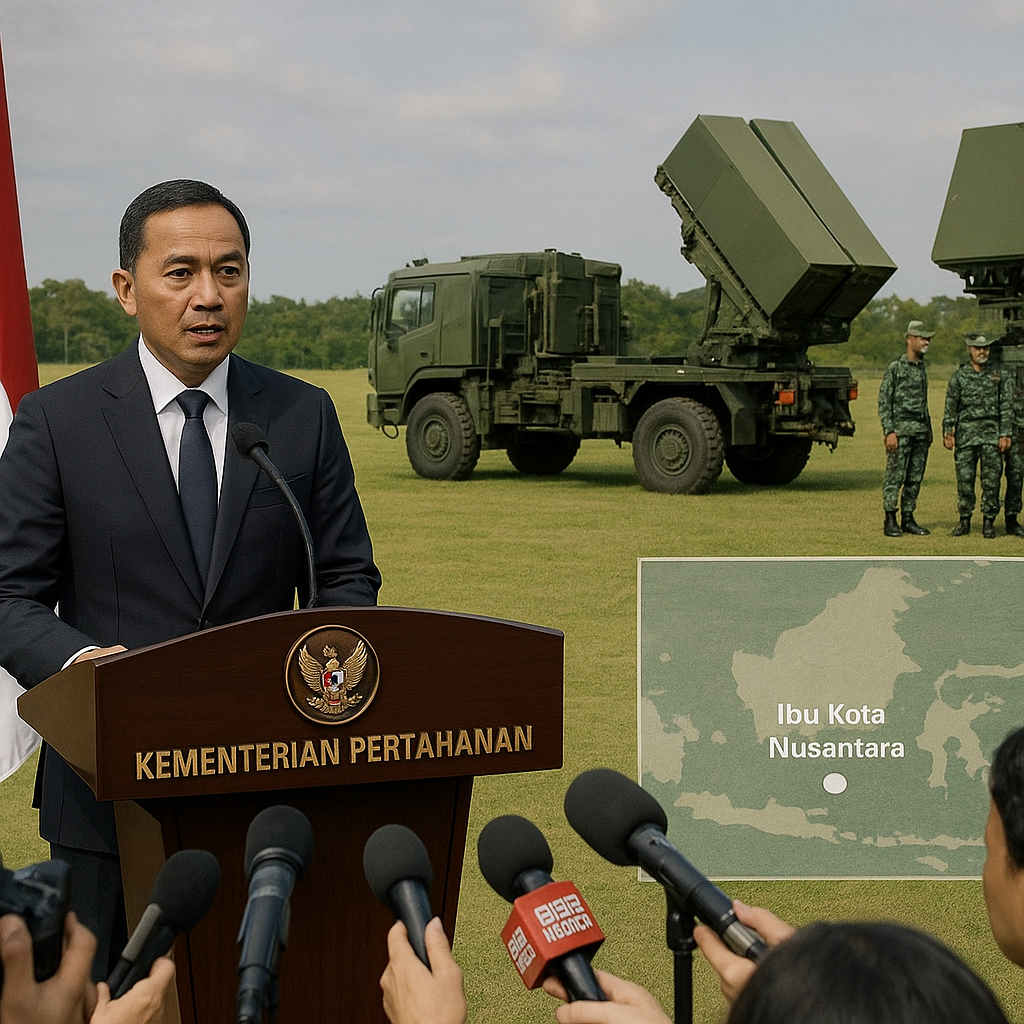 Kementerian Pertahanan Jelaskan Rencana Pengadaan Rudal NASAMS untuk Lindungi Ibukota Nusantara