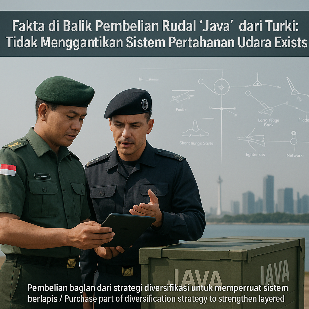 Fakta di Balik Pembelian Rudal 'Java' dari Turki: Tidak Menggantikan Sistem Pertahanan Udara Existing