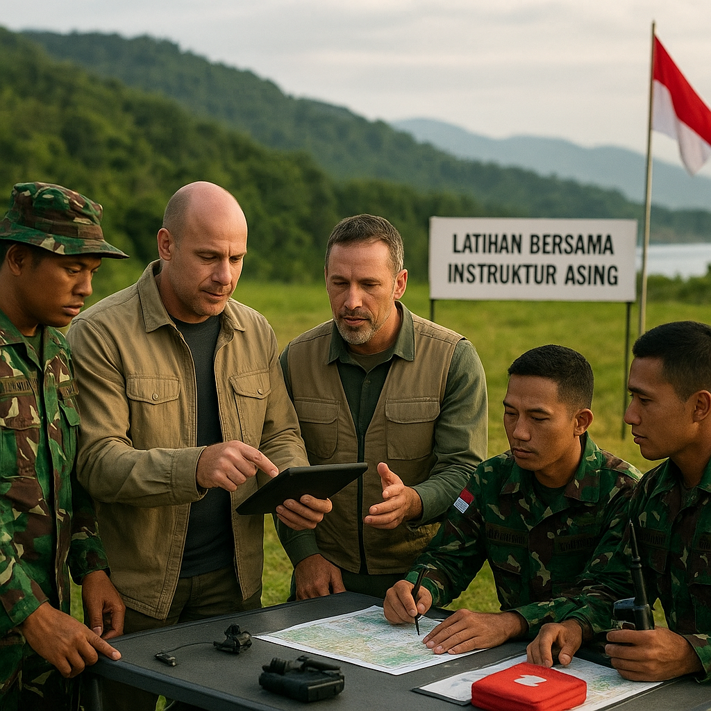 Beredar Video 'Tentara Asing' di Papua, TNI Klarifikasi: Itu Pelatihan Personel dengan Instruktur Asing