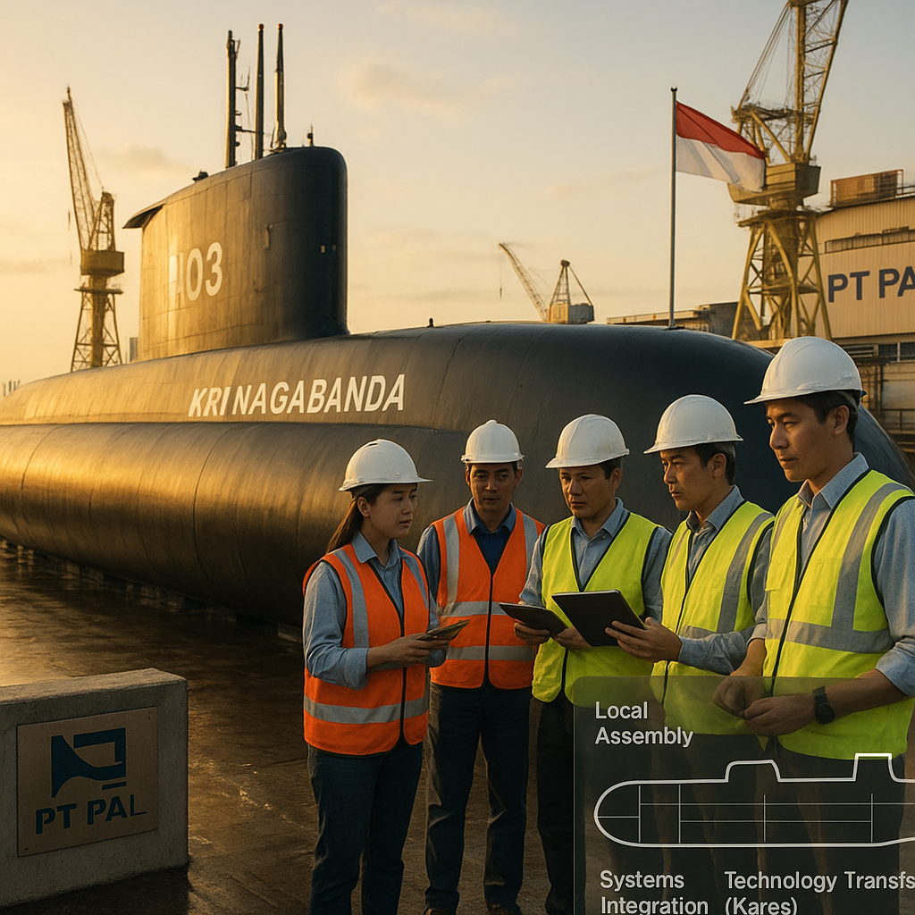 Kapal Selam KRI Nagabanda: Capaian dan Tantangan Industri Pertahanan Dalam Negeri