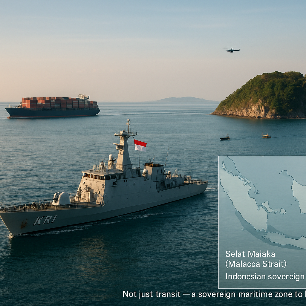 Pentingnya Selat Malaka bagi Indonesia: Bukan Hanya Transit, Tapi Kawasan Kedaulatan yang Harus Diamankan