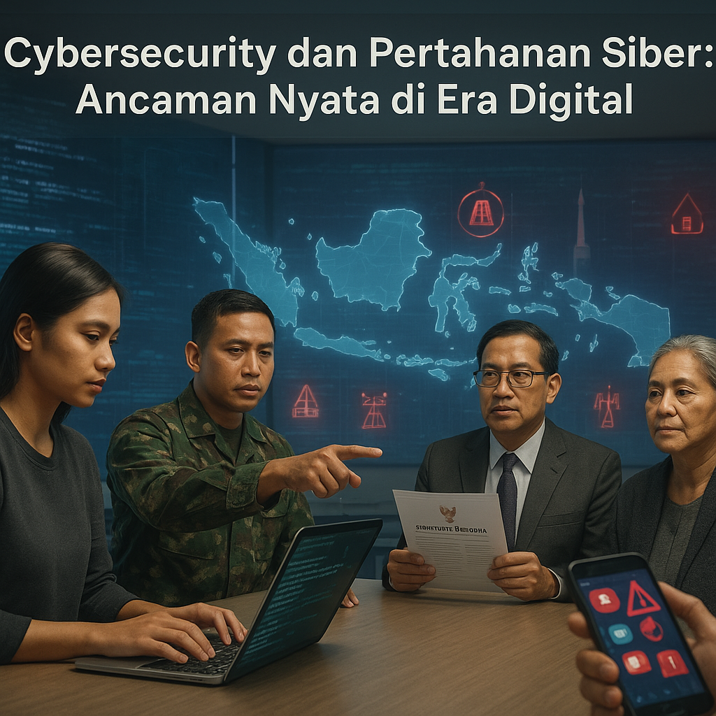 Cybersecurity dan Pertahanan Siber: Ancaman Nyata di Era Digital, Bukan Hanya Urusan Teknisi