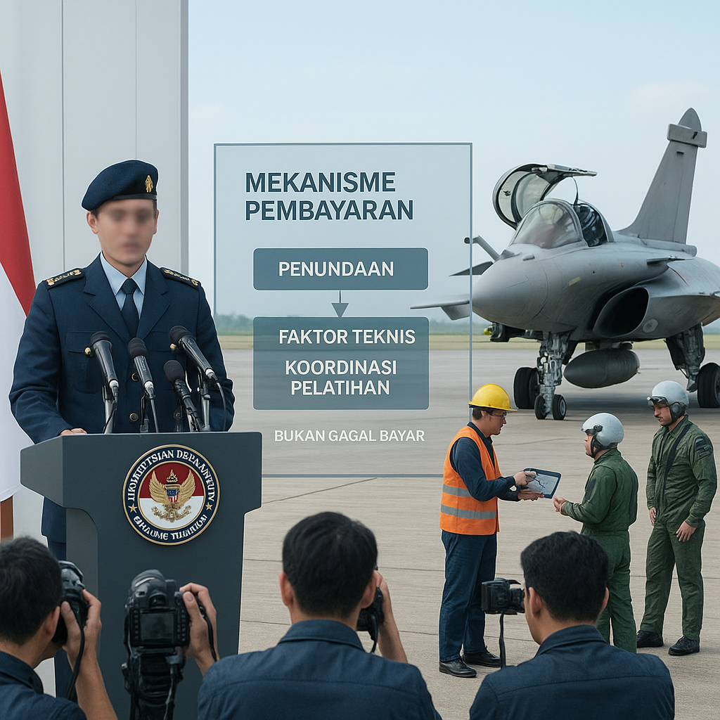 Penjelasan Kemenhan soal Penundaan Pengiriman Jet Tempur Rafale dan Bukan Gagal Bayar