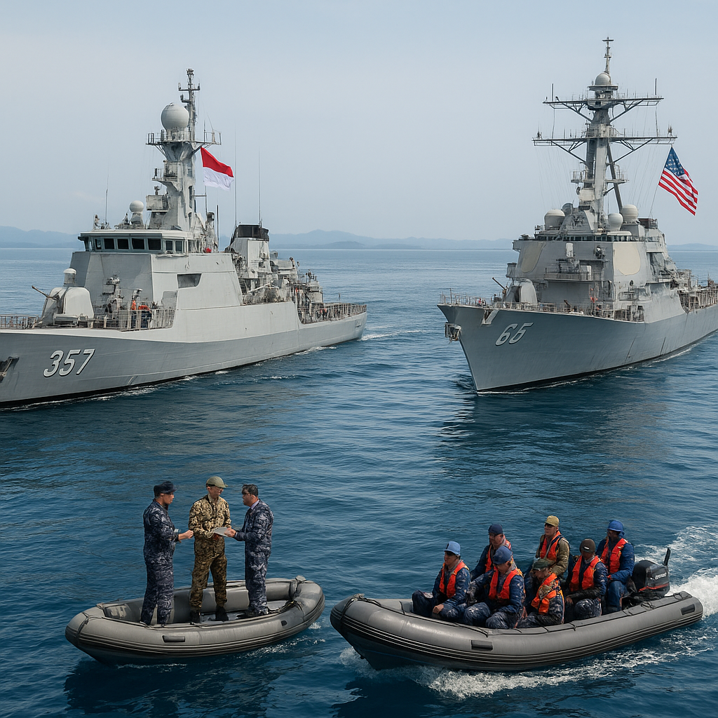 Latihan Militer Indonesia dengan AS di Laut China Selatan: Fokus pada Keamanan Maritim, bukan 'Bergabung dengan Blok'