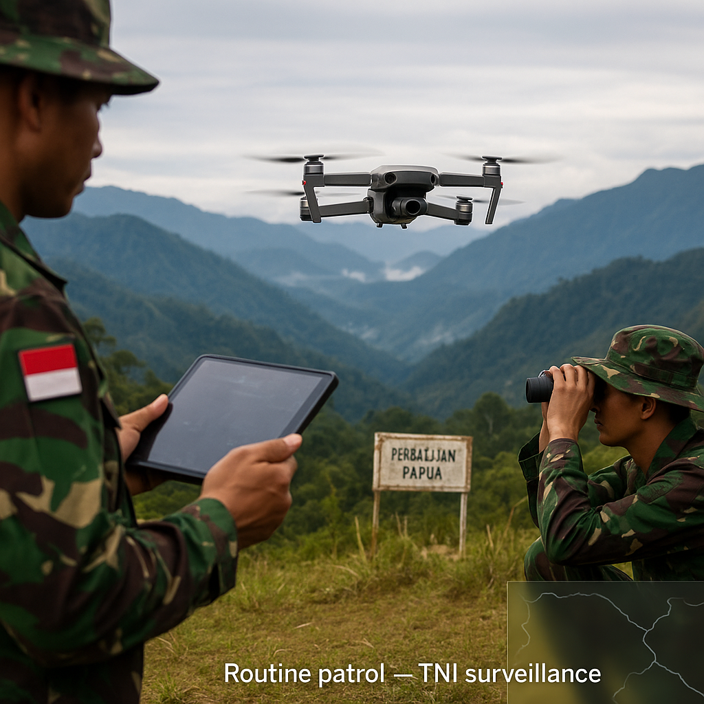 Penjelasan TNI tentang 'Drone Pengintai' di Perbatasan: Untuk Patroli Rutin, bukan 'Invasi atau Spionase'