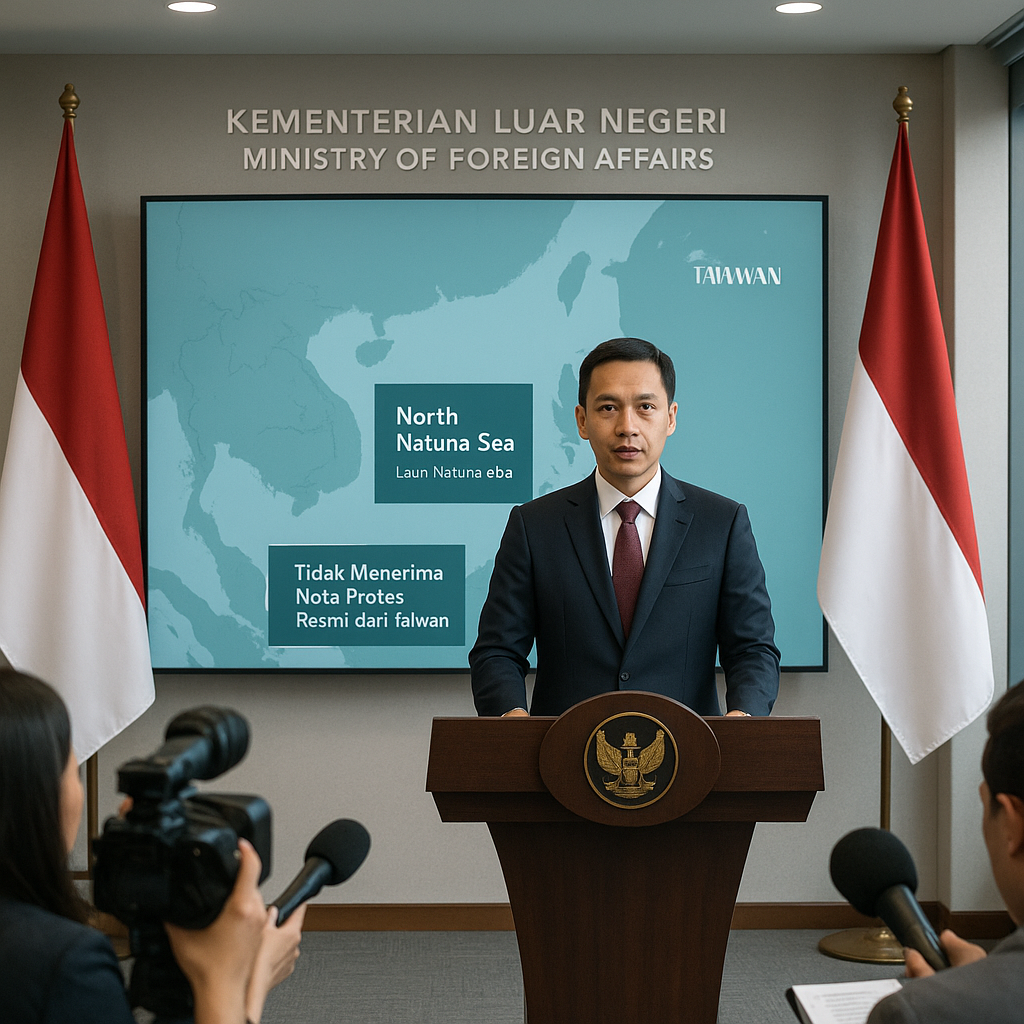 Kemlu Tegaskan Tidak Menerima Nota Protes Resmi dari Taiwan
