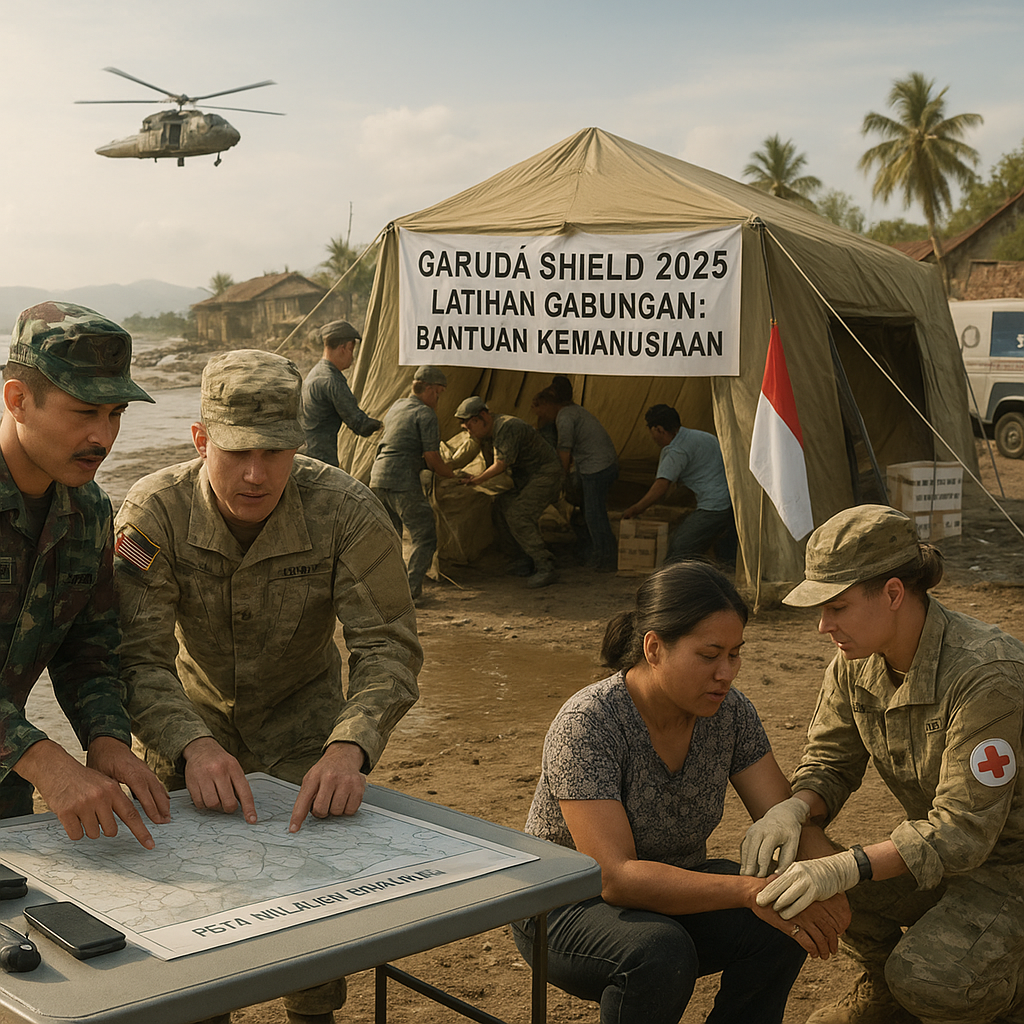 Latihan Gabungan TNI-AS 'Garuda Shield': Fokus Pada Interoperabilitas dan Bantuan Kemanusiaan