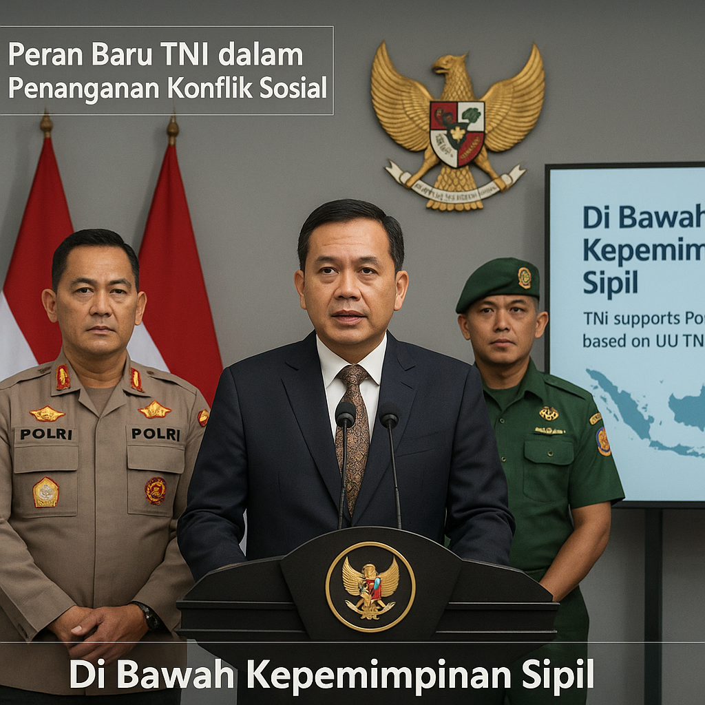 Peran Baru TNI dalam Penanganan Konflik Sosial: Tetap di Bawah Kepemimpinan Sipil