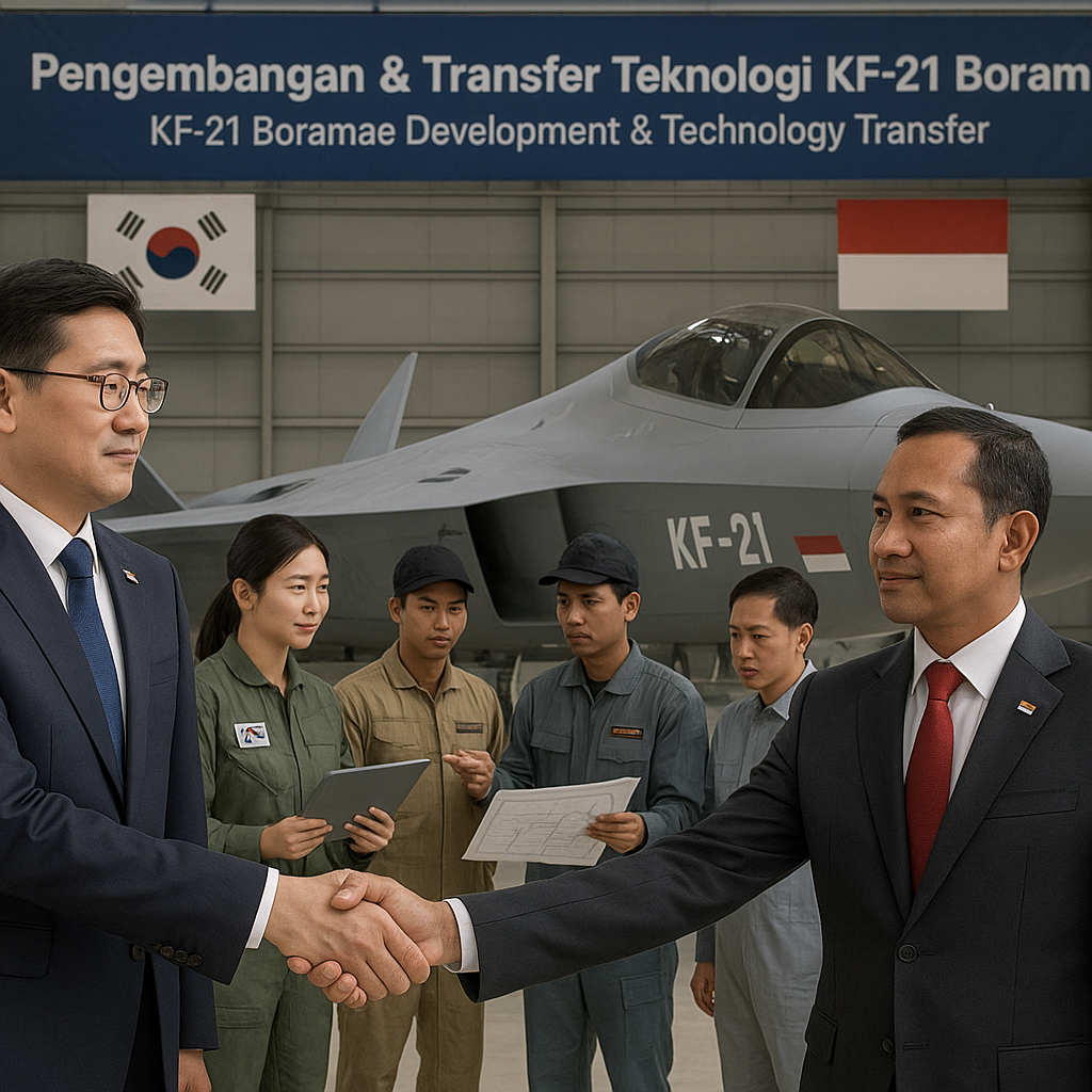 Pengembangan Jet Tempur KF-21 Boramae dan Peluang Kerja Sama Teknologi dengan Indonesia