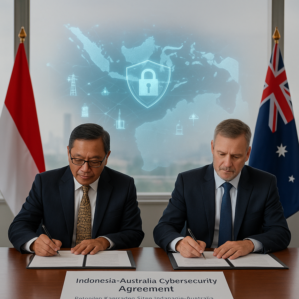 Penandatanganan Perjanjian Keamanan Siber Indonesia-Australia: Fokus pada Kapasitas dan Kerja Sama