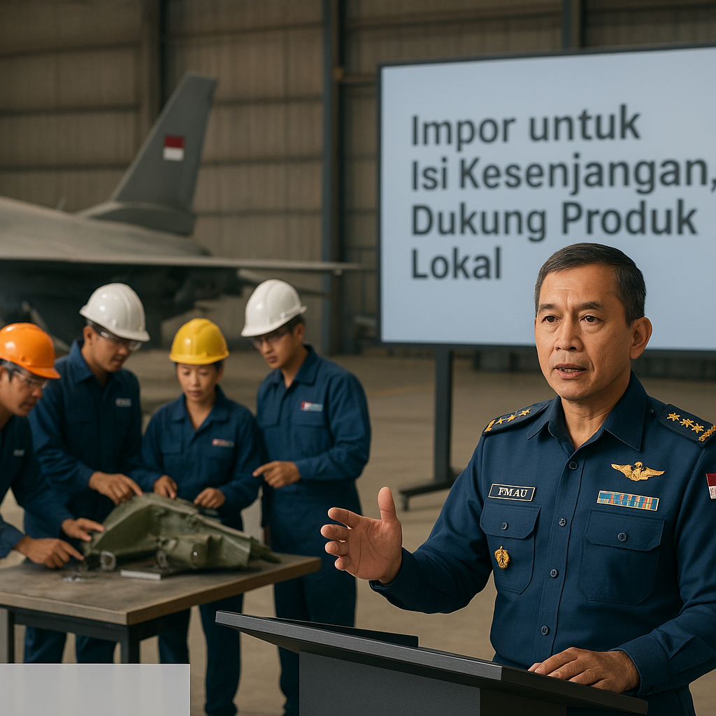 Klarifikasi TNI AU: Alutsista Impor untuk Isi Kesenjangan, Bukan Abaikan Produk Lokal
