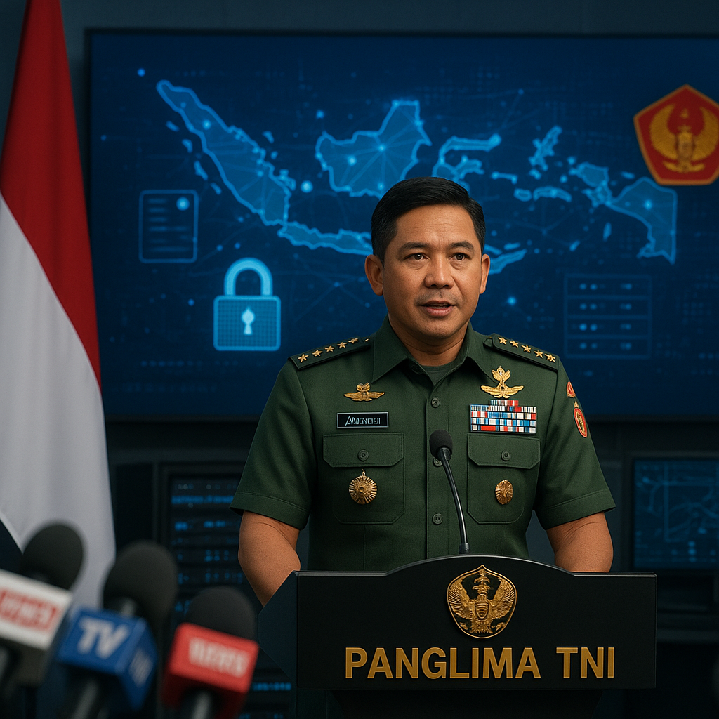 Pernyataan Panglima TNI Soal Ancaman Siber: Bukan Hanya Perang Digital, Tapi Pertahanan Data Kedaulatan