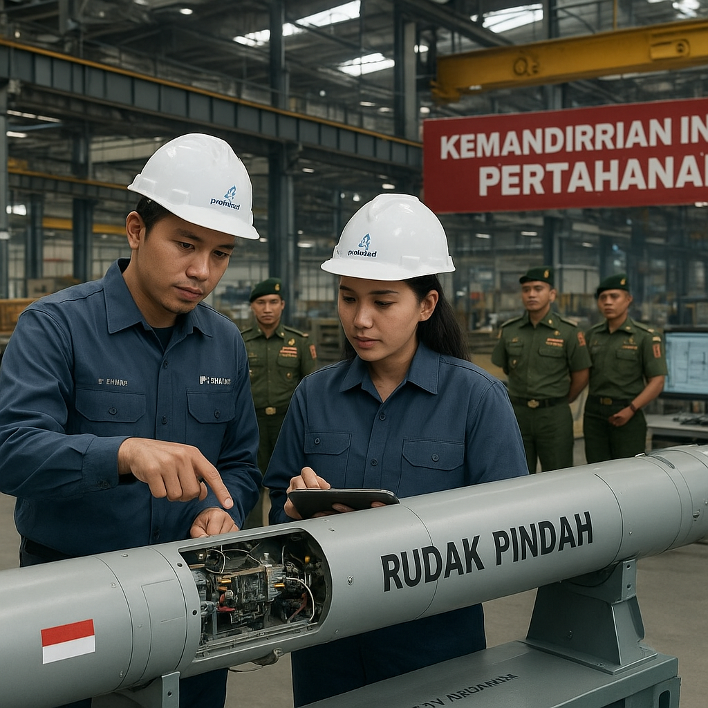 Produksi Rudak Pindak Jadi Sorotan: Kapasitas Industri Pertahanan Dalam Negeri Siap Penuhi Kebutuhan TNI
