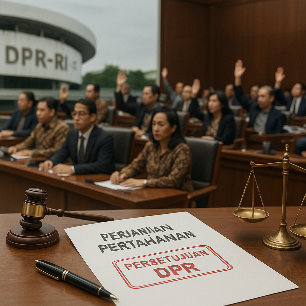 DPR Ingatkan Aturan Hukum: Setiap Perjanjian Pertahanan Harus melalui Persetujuan Parlemen