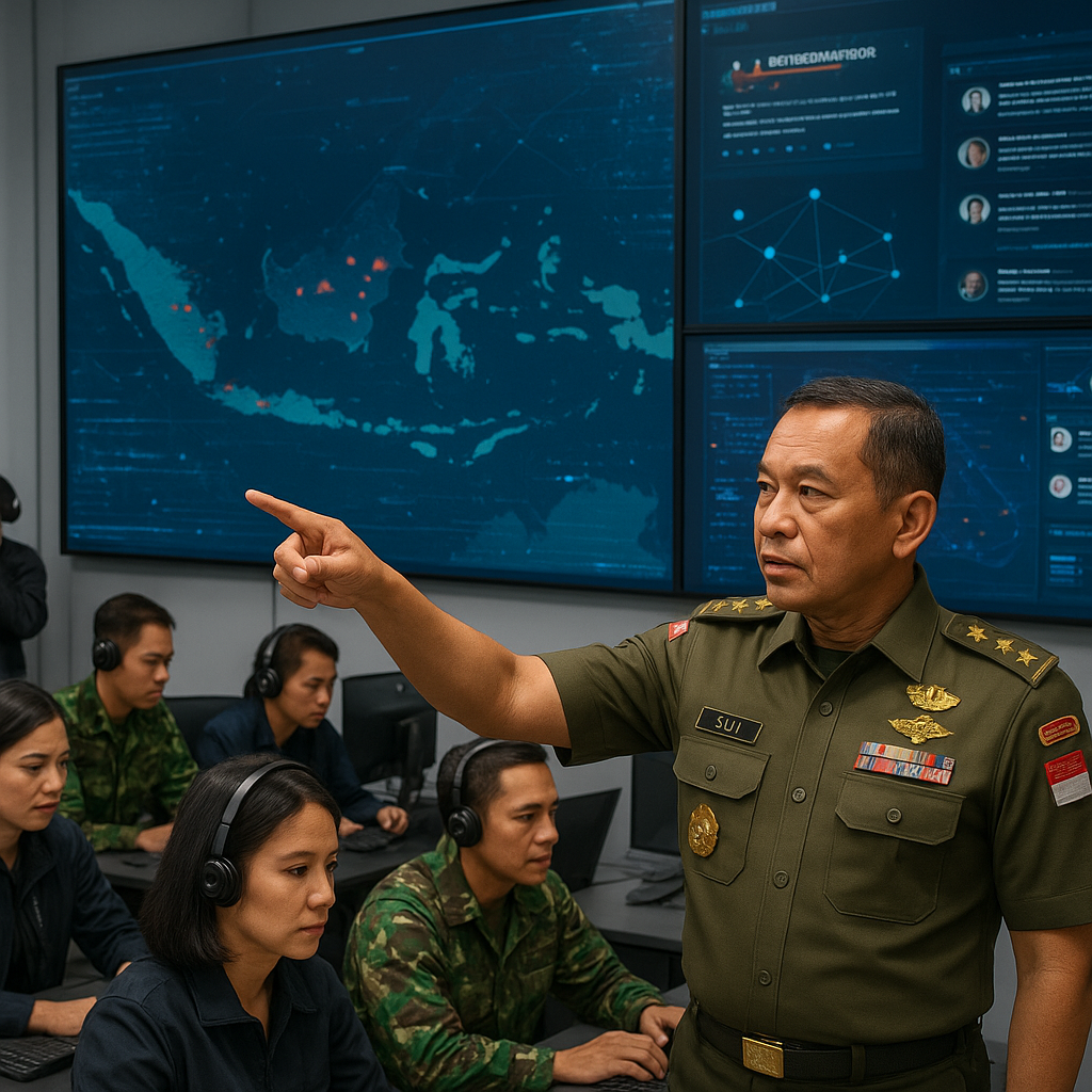 Latihan Gabungan TNI: Simulasi Penanganan Ancaman Hybrid dan Siber