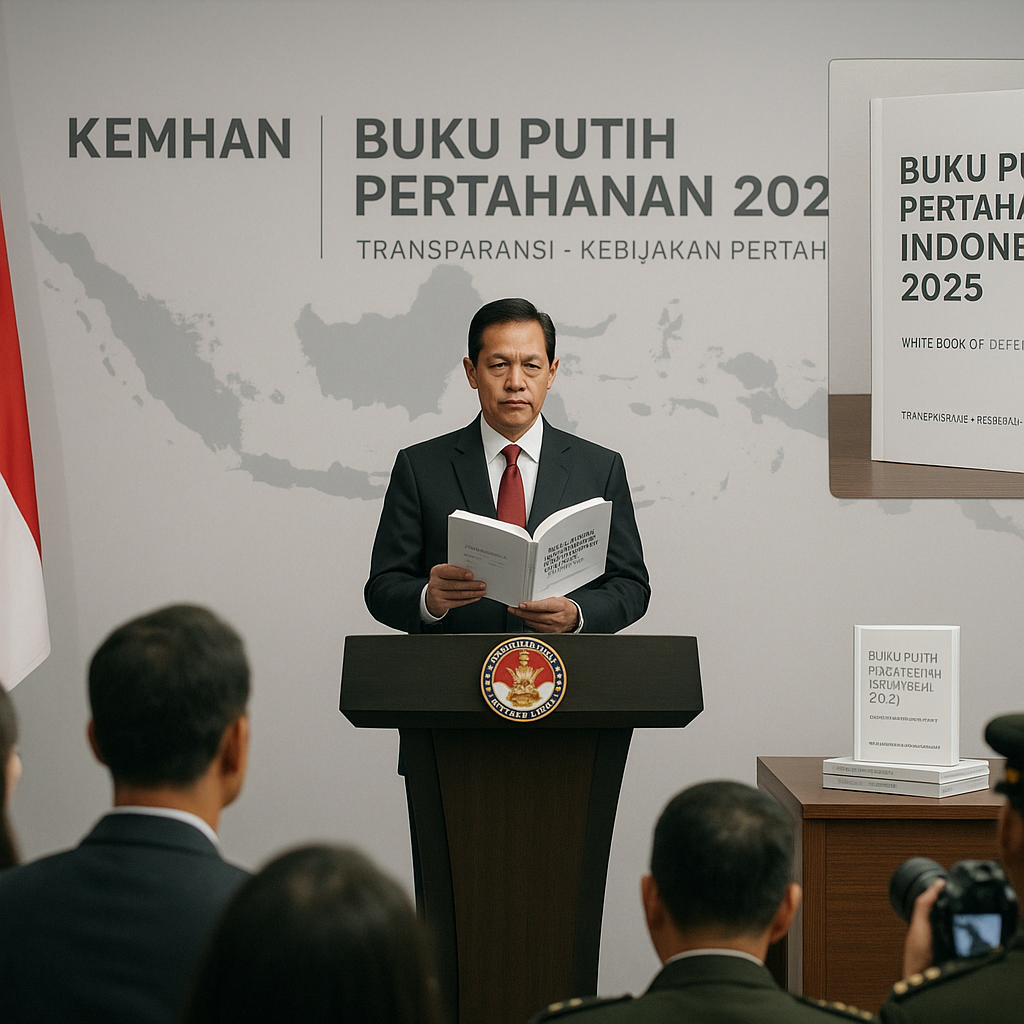 Kemhan Luncurkan Buku Putih Pertahanan: Pedoman Transparan untuk Kebijakan Pertahanan RI