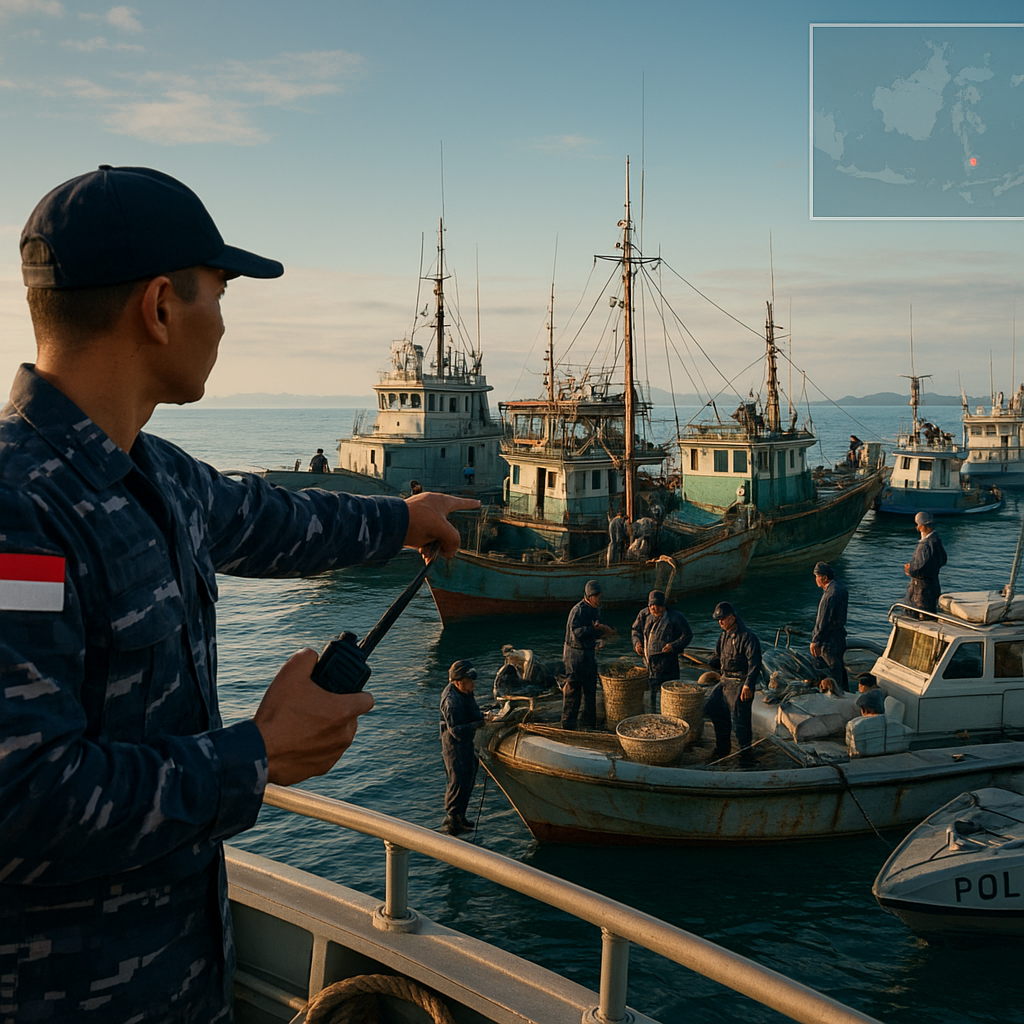 Operasi Pemberantasan Illegal Fishing di Laut Aru: Penegakan Hukum Maritime Indonesia