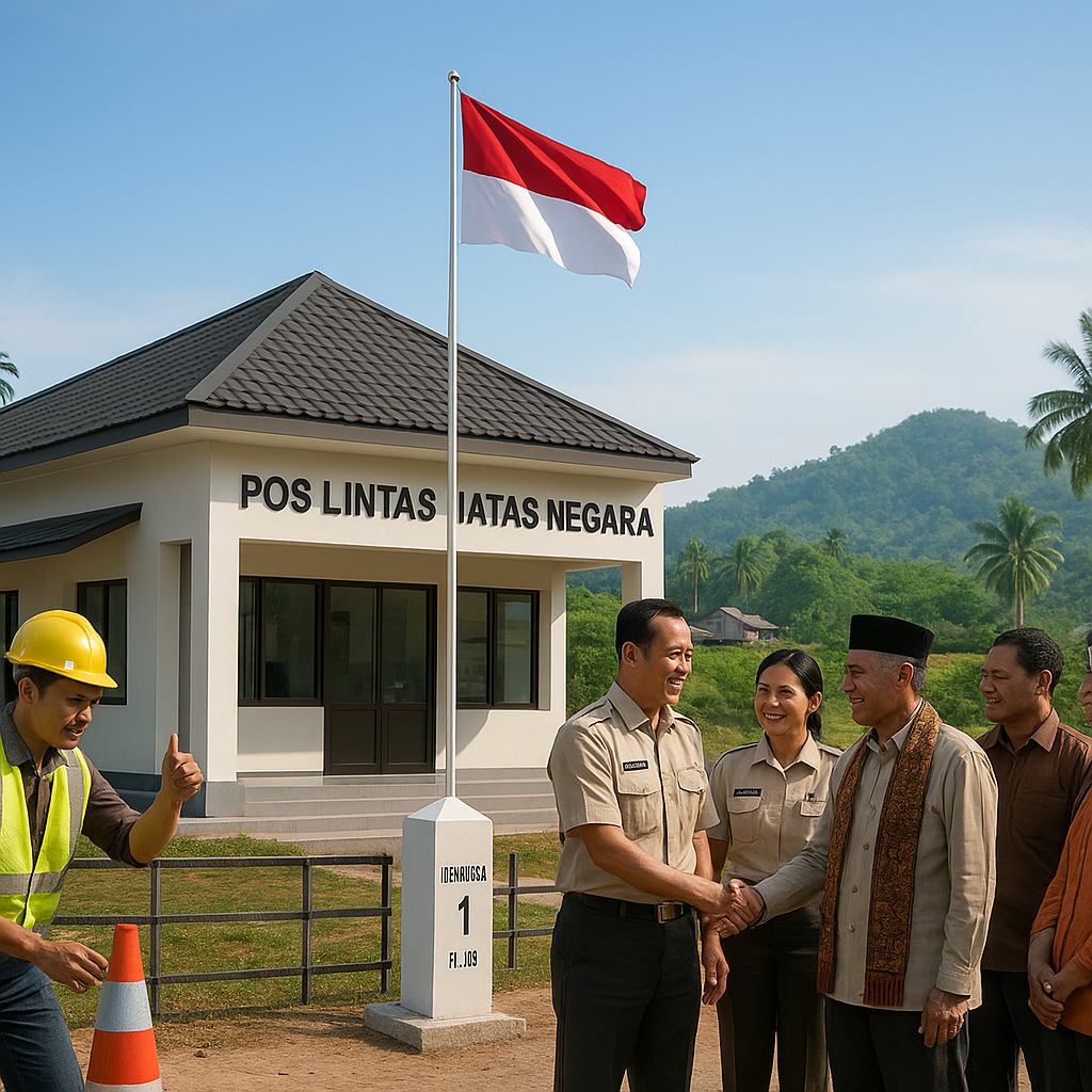 Pembangunan Pos Lintas Batas Negara (PLBN) di Perbatasan: Upaya Penegakan Kedaulatan, Bukan Eskalasi Ketegangan