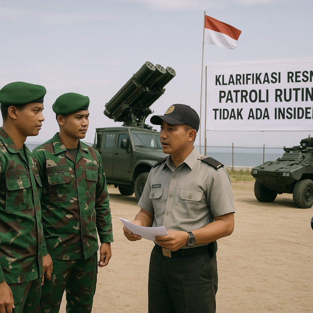 Klarifikasi tentang 'Krisis Rudal' di Perbatasan: Tidak Ada Insiden, hanya Patroli Rutin