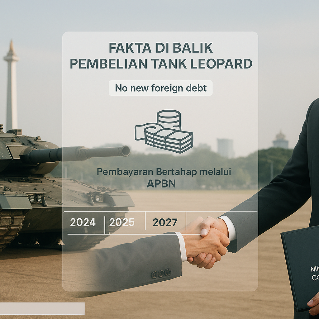 Fakta di Balik Pembelian Tank Leopard: Utang atau Pembayaran Bertahap?