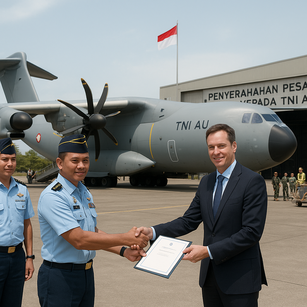 Penyerahan Pesawat A400M kepada TNI AU: Langkah Modernisasi Alutsista