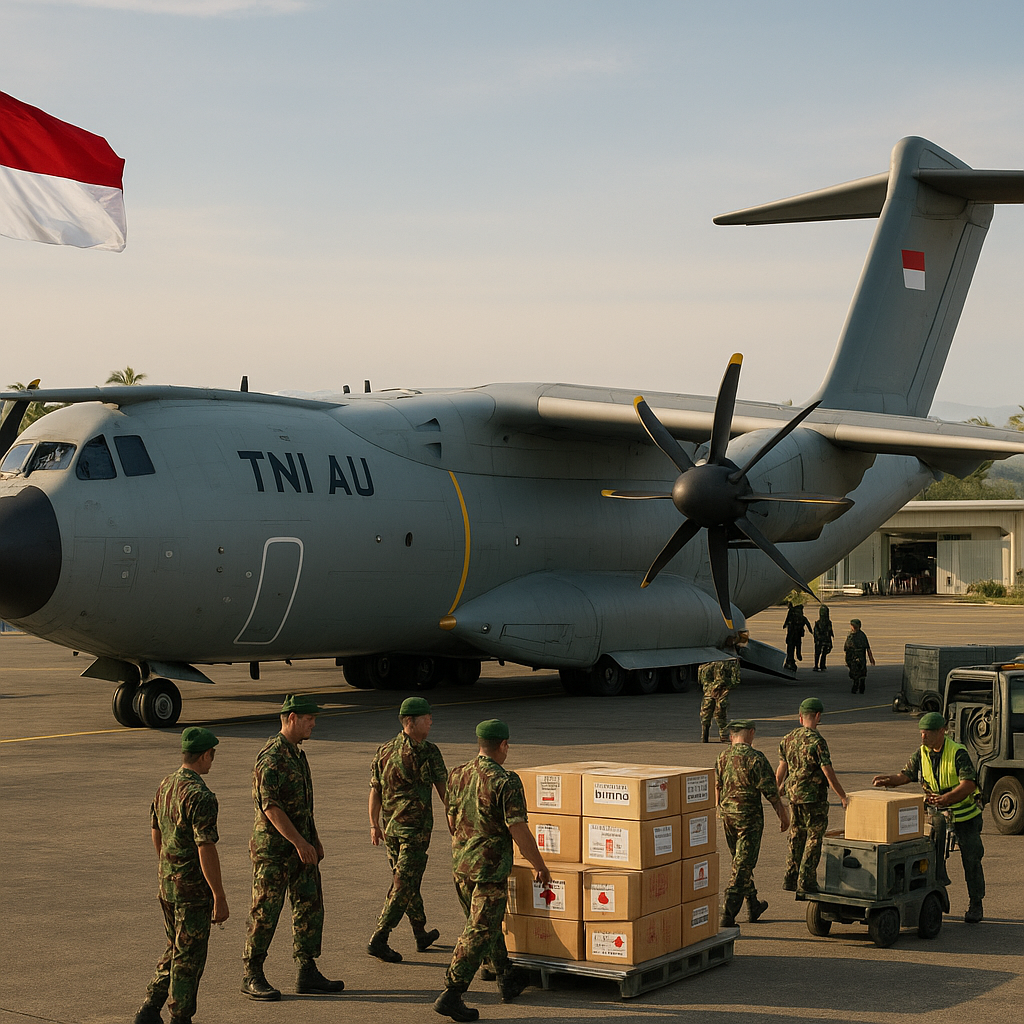 Indonesia Terima Pesawat Angkut Airbus A400M, Tingkatkan Mobilitas Logistik dan Pasukan
