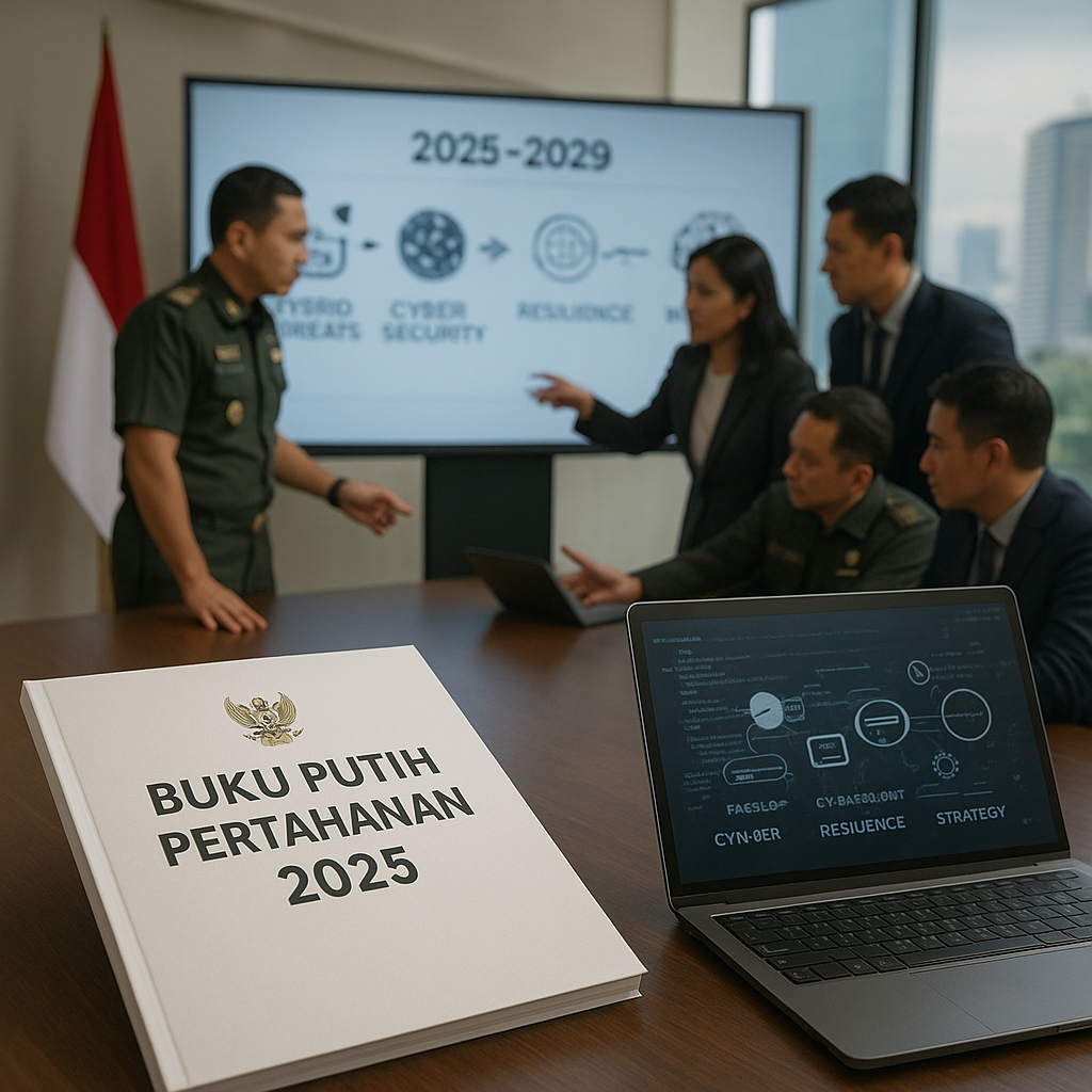 Kemhan Merilis Buku Putih Pertahanan 2025: Strategi Menghadapi Ancaman Hybrid dan Cyber