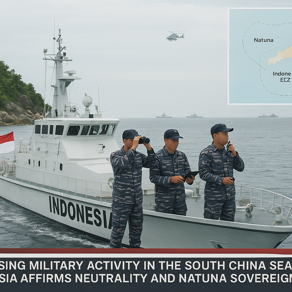 Peningkatan Aktivitas Militer di Laut China Selatan: Indonesia Menegaskan Prinsip Neutralitas dan Kedaulatan Natuna