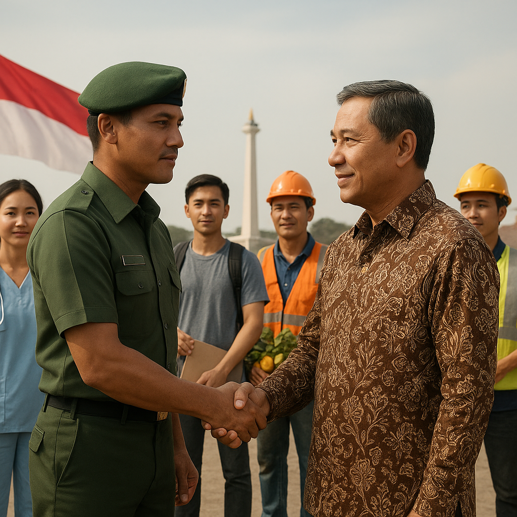 Konsep 'Total Defense' Indonesia: Melibatkan Seluruh Komponen Bangsa, Tidak hanya TNI