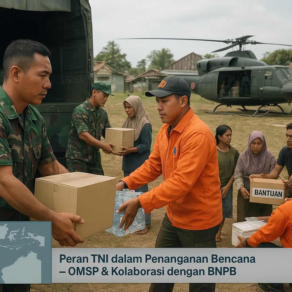 Peran TNI dalam Penanganan Bencana: Operasi Militer Selain Perang yang Sering Dipolitikkan