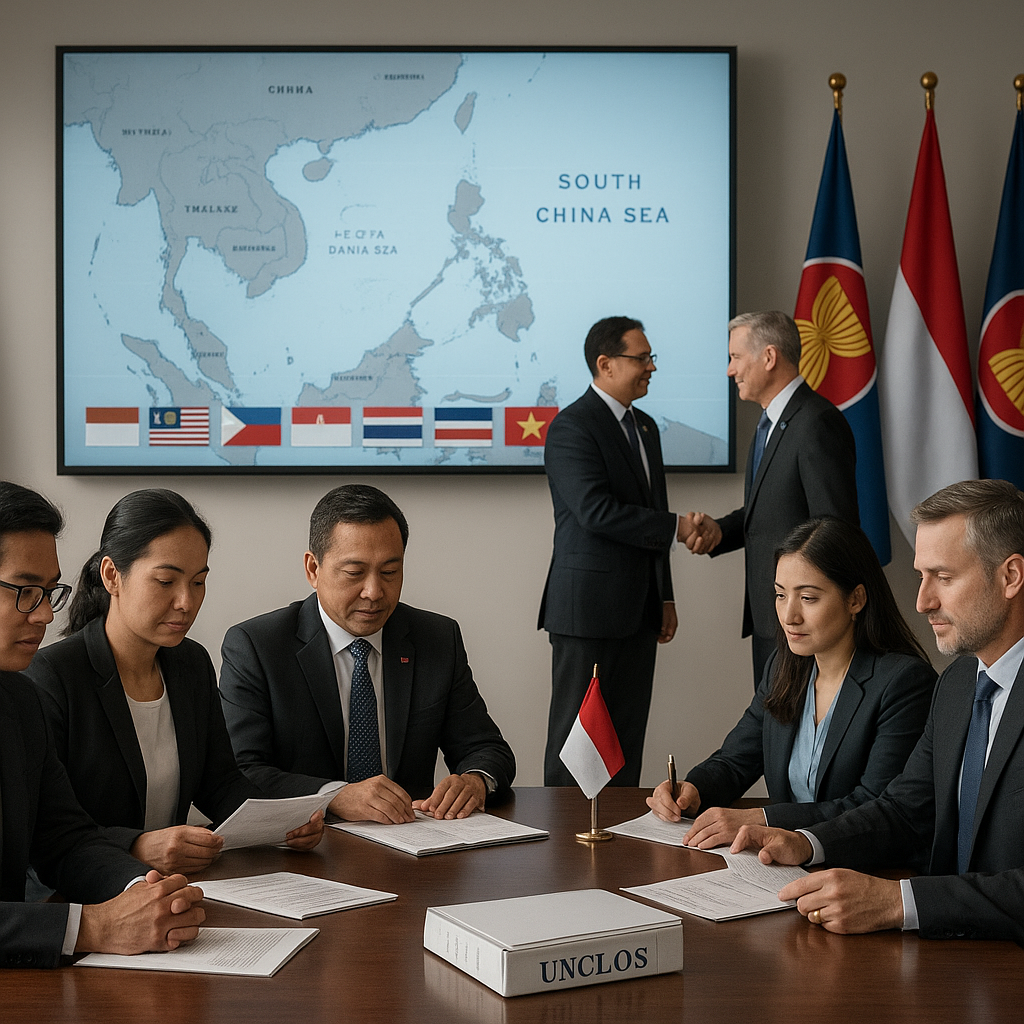 Merespons Ketegangan di Laut China Selatan, Indonesia Perkuat Diplomasi ASEAN dan Hukum Internasional